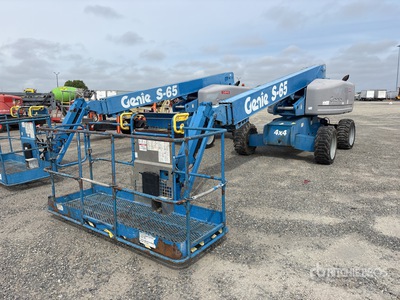 2013 Genie S-65 4WD Diesel Telescopic Boom Lift