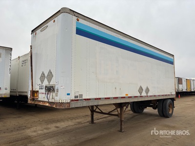 1995 Trailmobile 28 ft x 102 in Pup S/A Remolque de furgoneta