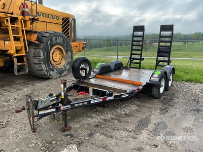 2020 Pratt CP0510 10 ft T/A Remolque Portamaquinaria