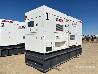 2023 Airman SDG400S-8E1 400 kVA Skid-Mounted Generator Set