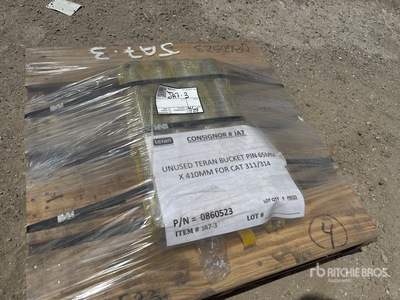 Quantity of (4) Teran 0860523 16 in Bucket Pin - Fits Cat 312/314 (Unused)