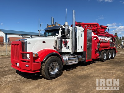 2020 Rebel on 2021 Peterbilt 367 8x6 Sleeper Camión de Excavación por Aspiración