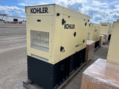 2021 Kohler 20REOZK 22 kW Skid-Mounted Generator set (Unused)