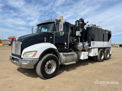 Foremost on 2018 Kenworth T370 6x4 Vacuum Excavator Truck