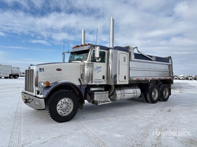 2009 Peterbilt 367 6x4 Sleeper T/A Dump Truck
