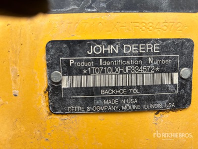 2018 John Deere 710L 4x4 Backhoe Loader