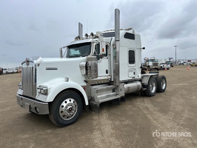2015 Kenworth W900 6x4 Sleeper Truck Tractor