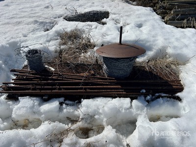 Quantity of Approximately 110 6 ft Sucker Rod Fence Posts