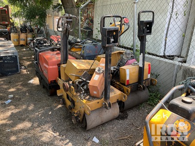 Quantity of (4) (2) 23 in drum (2) 25 in drum Walk Behind Roller (Inoperable)