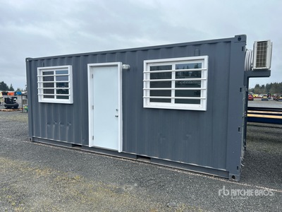 2024 20 ft x 8 ft Skid-Mounted Mobiel kantoor (Unused)