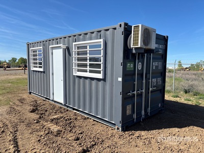 2025 20 ft x 8 ft Skid-Mounted Mobile Office (Unused)