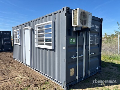 2025 20 ft x 8 ft Skid-Mounted Mobile Office (Unused)