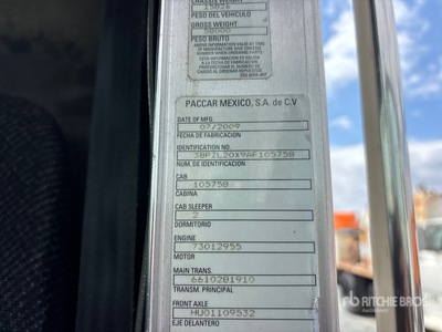 2010 Peterbilt 320 6x4 Rear Loader Autocarro per rifiuti