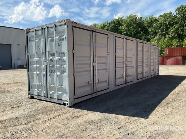 2026 40 ft High Cube Multi-Door Storage Container