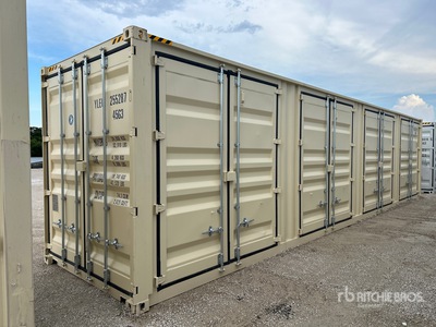 2026 40 ft High Cube Multi-Door Storage Container