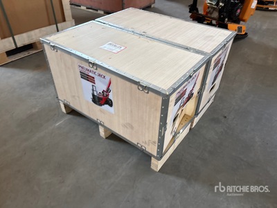 Quantity of (2) 2026 STARVOX JB80T 80 ton Pneumatic/Hydraulic Floor Wagenheber (Unused)
