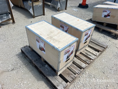 Quantity of (2) 2026 STARVOX JB80T 80 ton Pneumatic/Hydraulic Floor Sollevatore (Unused)