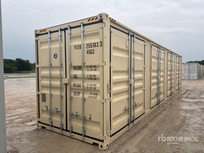 2026 40 ft High Cube Multi-Door Storage Container