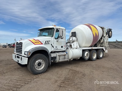 2017 Mack GU713 10x4 Mixer Truck