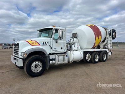 2017 Mack GU713 10x4 Mixer Truck