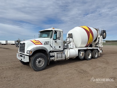 2017 Mack GU713 10x4 Mixer Truck