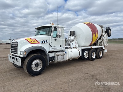 2017 Mack GU713 10x4 Mixer Truck