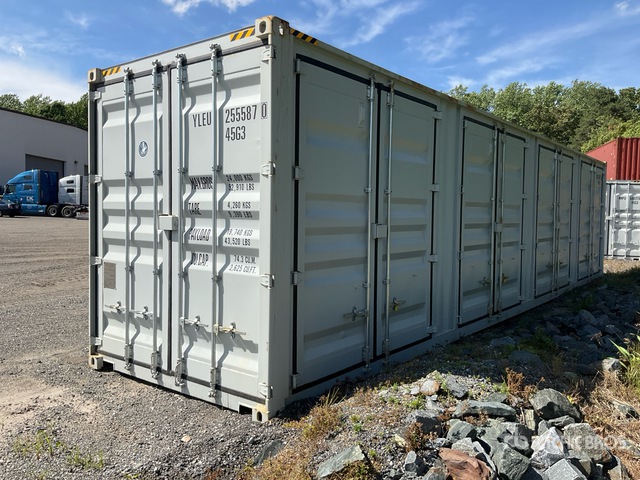 2026 40 ft High Cube Multi-Door Storage Container