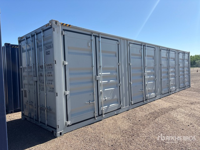 2026 40 ft High Cube Multi-Door Storage Container