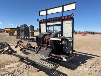 Truck Tractor Headache Rack w/ Winch その他 - 店舗 & 倉庫