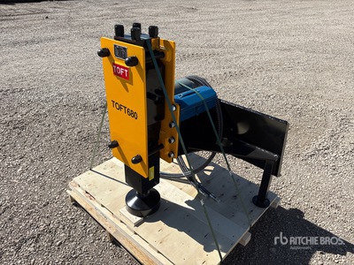 2025 TOFT TOFT680 Skid Steer Post Driver (Unused)