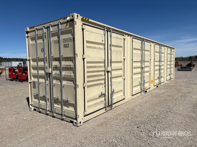 2026 40 ft High Cube Multi-Door Storage Container