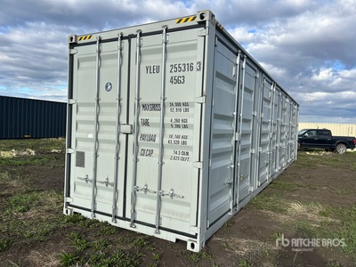 2026 40 ft High Cube Multi-Door Contenedor de almacenamiento