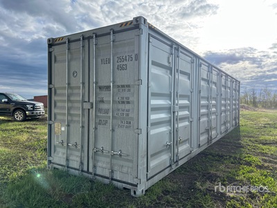 2026 40 ft High Cube Multi-Door Contenedor de almacenamiento