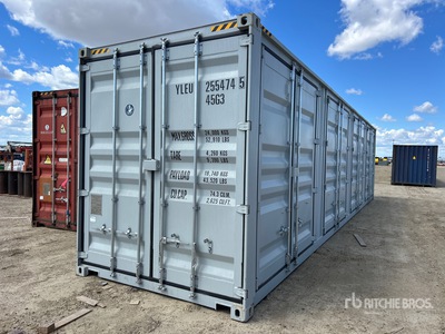 2026 40 ft High Cube Multi-Door Storage Container