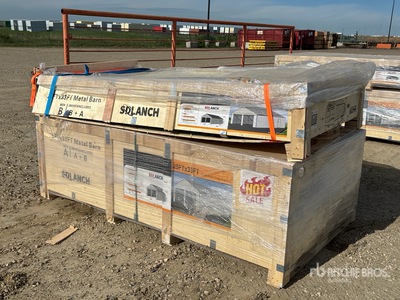 2026 SDL2533DGMS 25 ft x 33 ft Metal Barn (Unused)