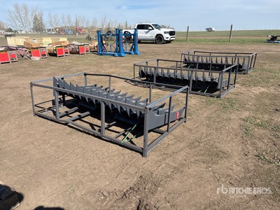 2026 TOFT ST-72 72 in Skid Steer Root Rake (Unused)