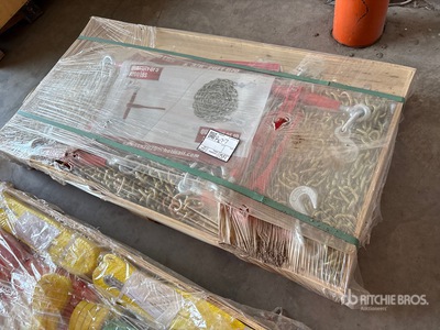 Quantity of (5) 2026 Suihe BC-9200 9200 lb Ratchet Binders and (10) 20 ft Chains Divers - Magasin, entrepôt, consommateur (Unused)