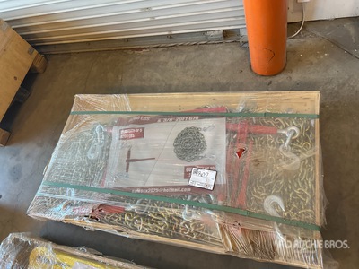Quantity of (5) 2026 Suihe BC-9200 9200 lb Ratchet Binders and (10) 20 ft Chains Divers - Magasin, entrepôt, consommateur (Unused)