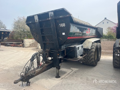 2017 Jako T 180 T/A End Dump Trailer