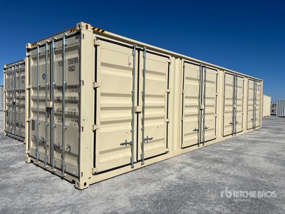 2026 40 ft High Cube Multi-Door Storage Container