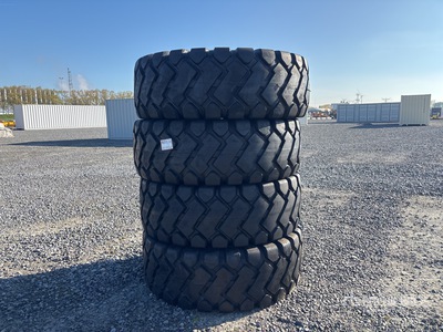 Quantity of (4) KINGHUNTER 23.5-25 E3/L3 TL Tires