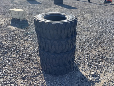 Quantity of (4) UNITEAM 12-16.5 SKS-1 TL Tires