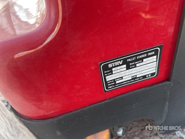 2026 STARVOX CDD-3M Electric Stacker (Unused)