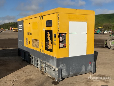 2017 Atlas Copco QAS500 500 kVA Skid-Mounted Generador