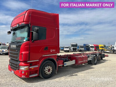 2010 Scania R420 6X2 6x2 Sleeper Container Truck