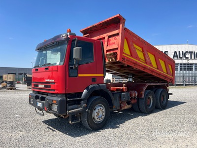 2000 Iveco Eurotrakker 380 6x4 Autocarro ribaltabile 2 assi
