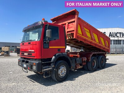 2000 Iveco Eurotrakker 380 6x4 3-Achs Kipper-Lkw