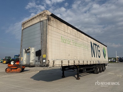 2016 Schmitz SCB*S3T Tri/A مقطورة جانبية بستائر