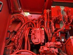 Crane Superstructure Hydraulics with Auxiliary Hoist