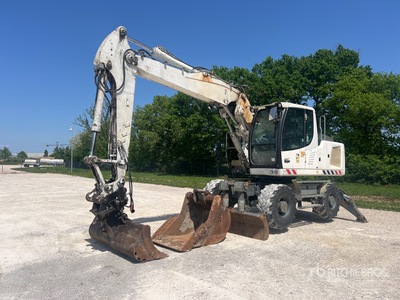 2014 Liebherr A916 Litronic Pelle Sur Pneus Pelles sur Pneus